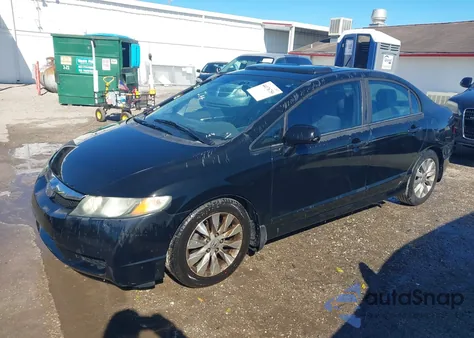 2009 Honda Civic Ex из США, поврежденный, VIN 2HGFA16819H542566